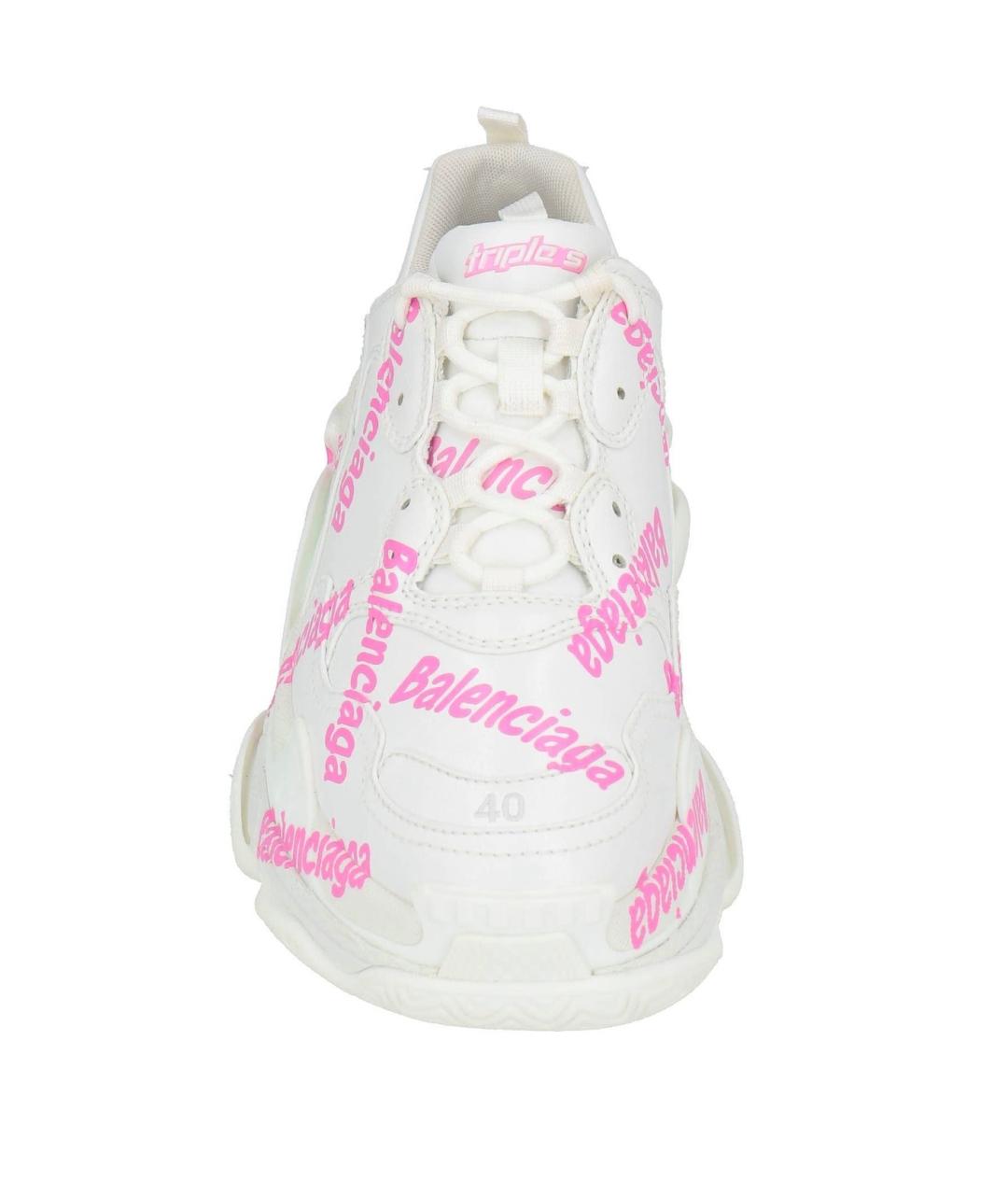 BALENCIAGA Розовые кроссовки, фото 3