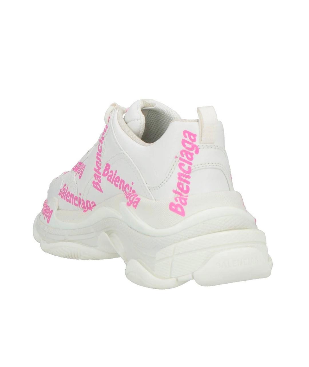 BALENCIAGA Розовые кроссовки, фото 4