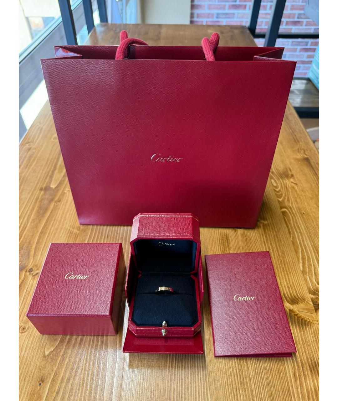 CARTIER Золотое кольцо из желтого золота, фото 3