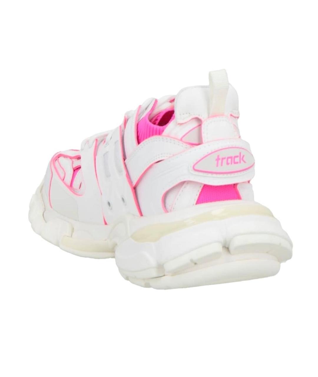 BALENCIAGA Белые текстильные кроссовки, фото 4