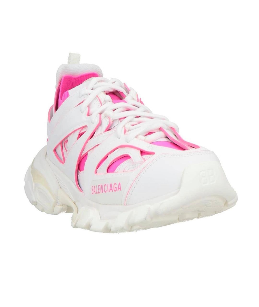 BALENCIAGA Белые текстильные кроссовки, фото 2