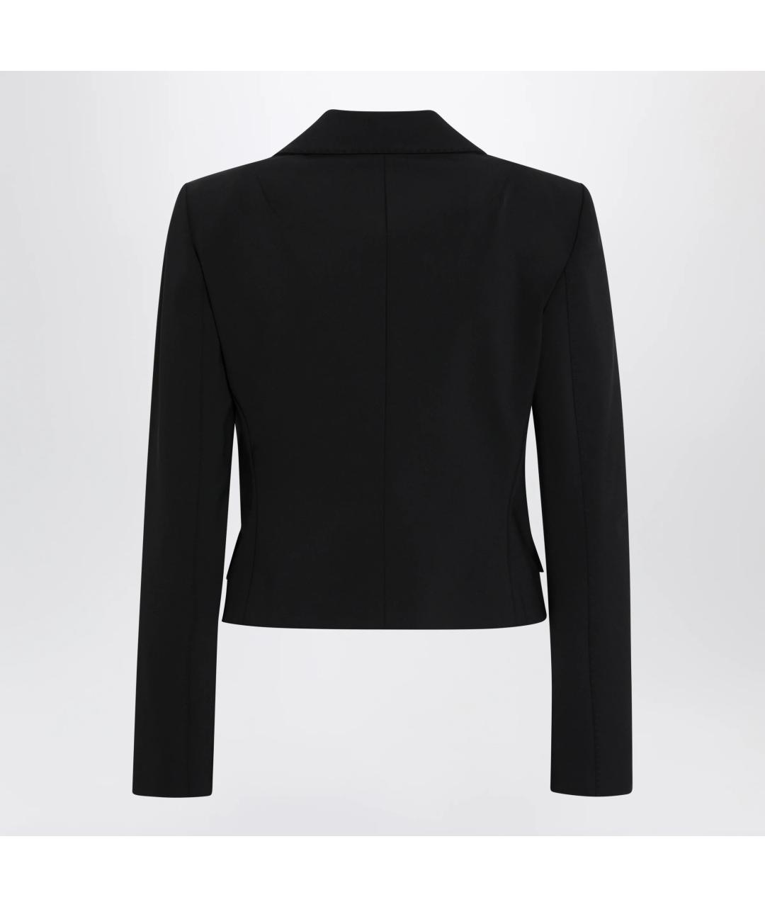 DOLCE&GABBANA Черный полиамидовый жакет/пиджак, фото 2