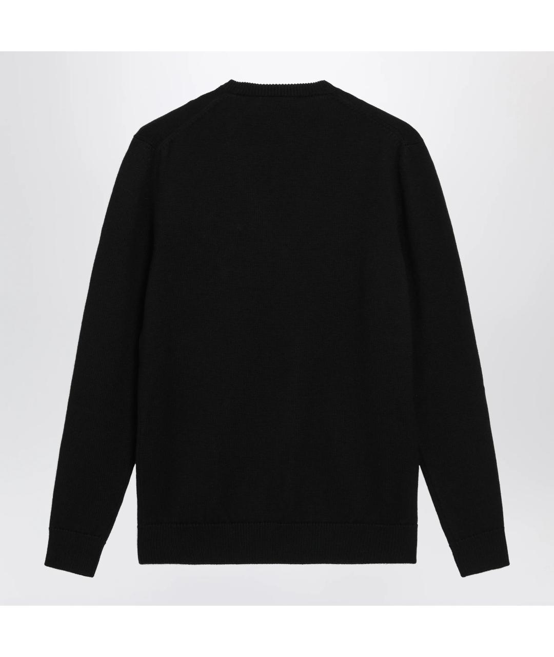 DOLCE&GABBANA Черный шерстяной джемпер / свитер, фото 2