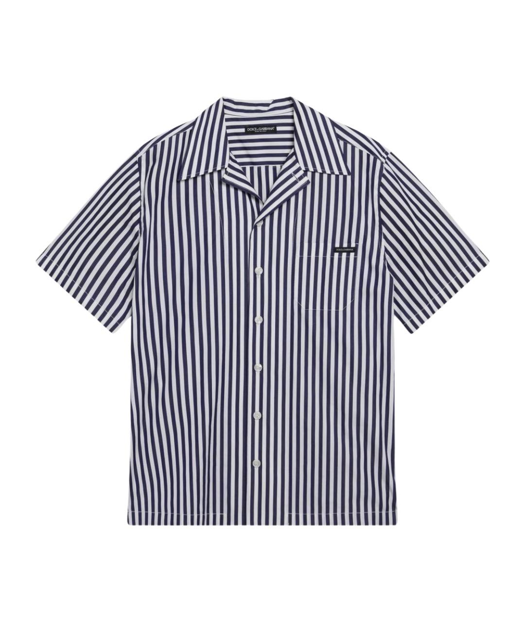 DOLCE&GABBANA Мульти хлопковая кэжуал рубашка, фото 1