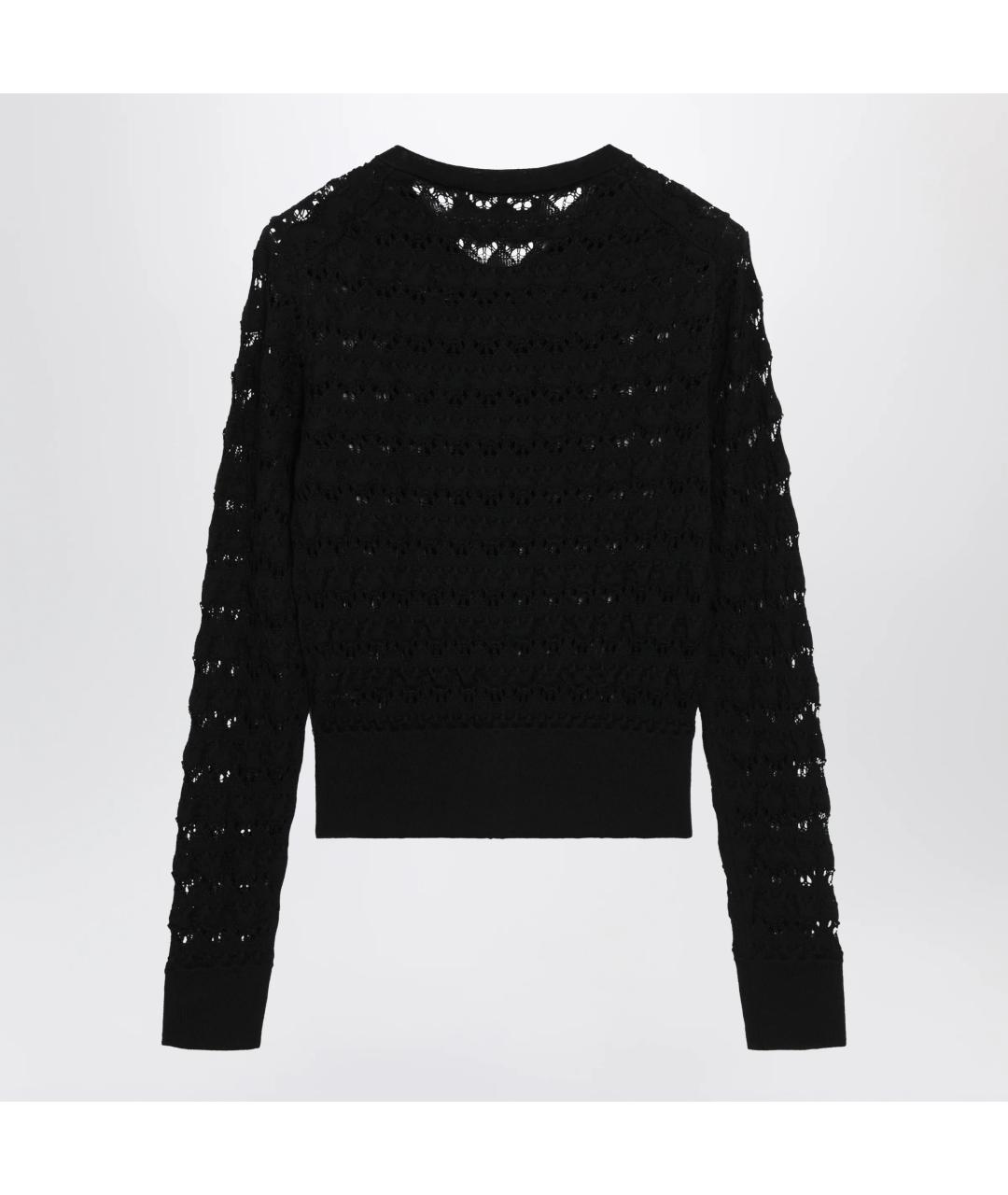 DOLCE&GABBANA Черный шерстяной кардиган, фото 2