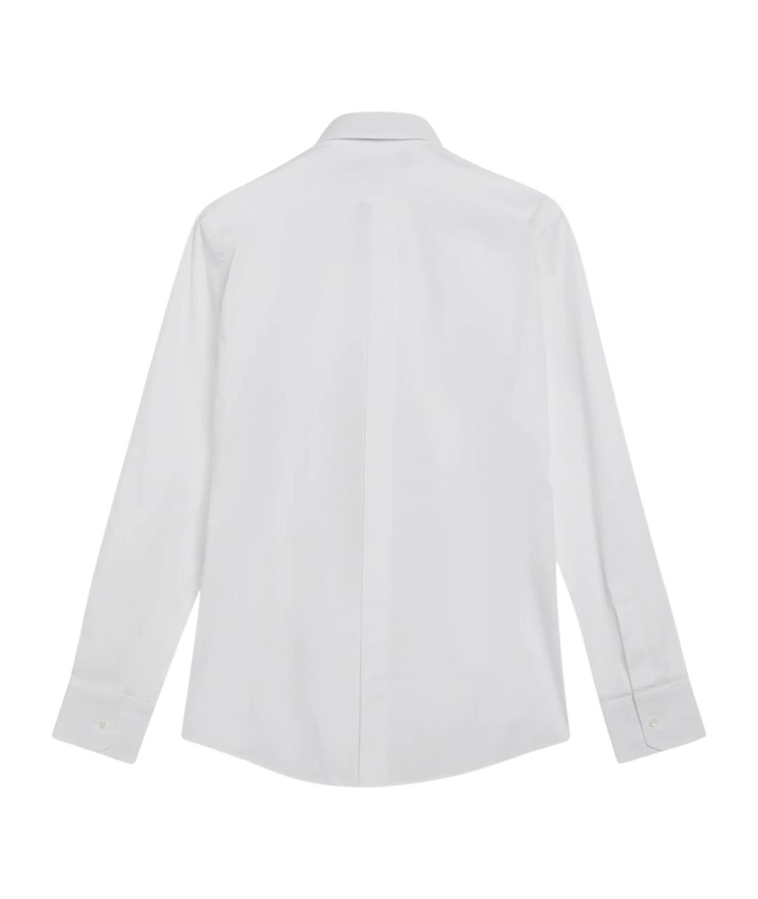 DOLCE&GABBANA Белая хлопковая кэжуал рубашка, фото 2