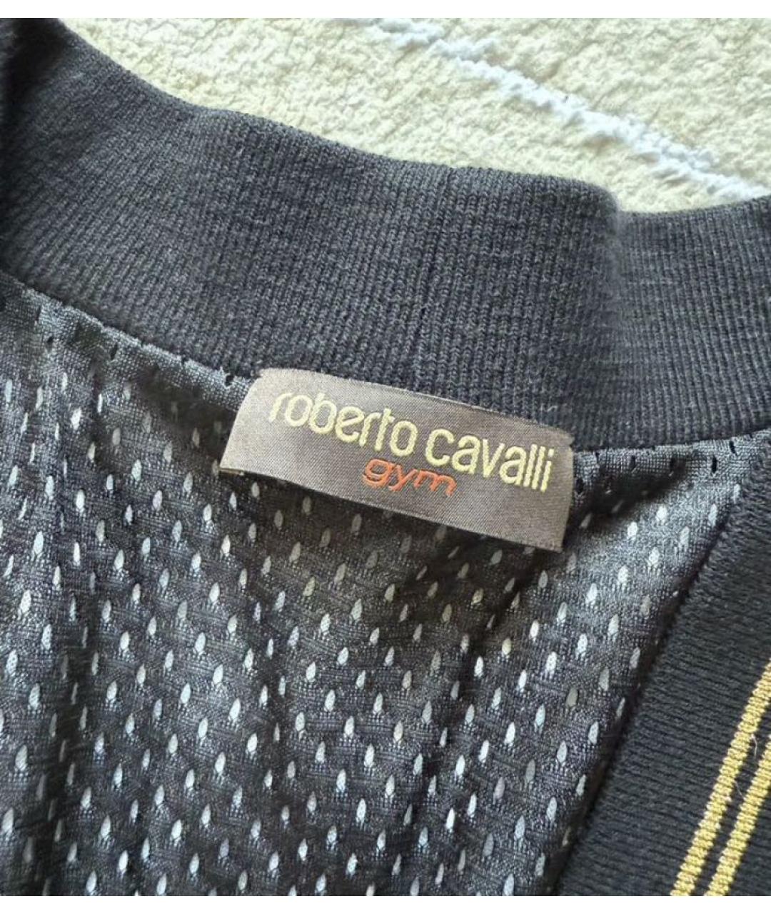 ROBERTO CAVALLI Мульти полиэстеровый жилет, фото 3