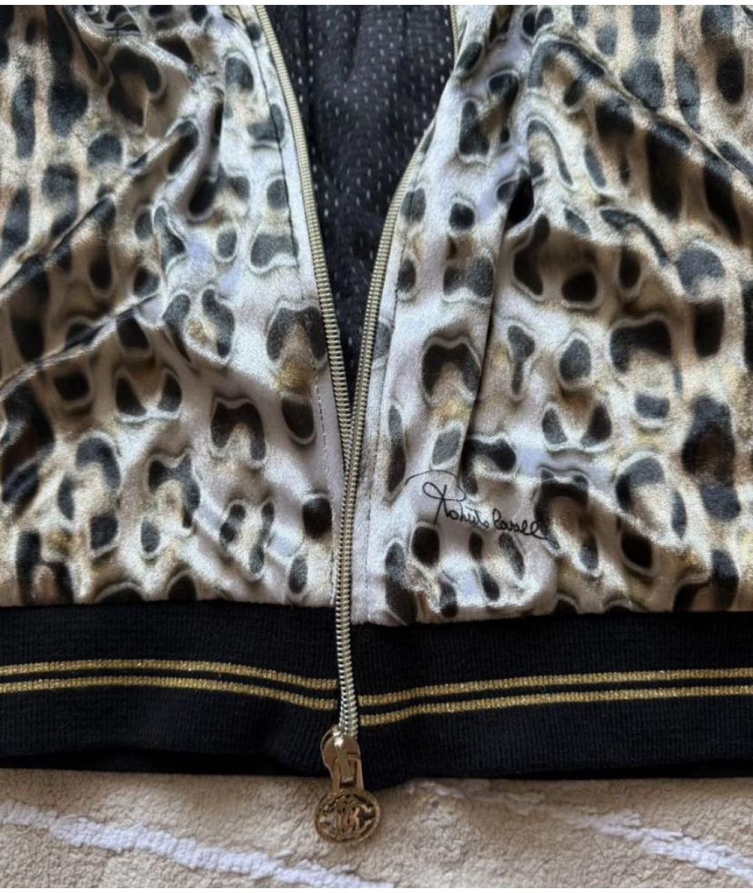 ROBERTO CAVALLI Мульти полиэстеровый жилет, фото 4