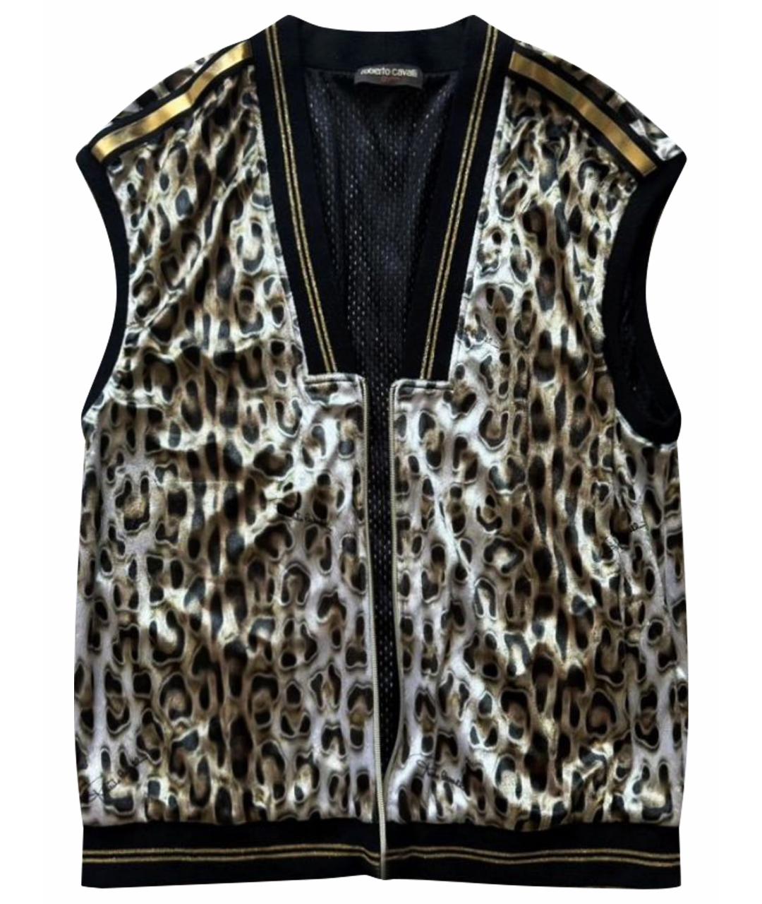 ROBERTO CAVALLI Мульти полиэстеровый жилет, фото 1