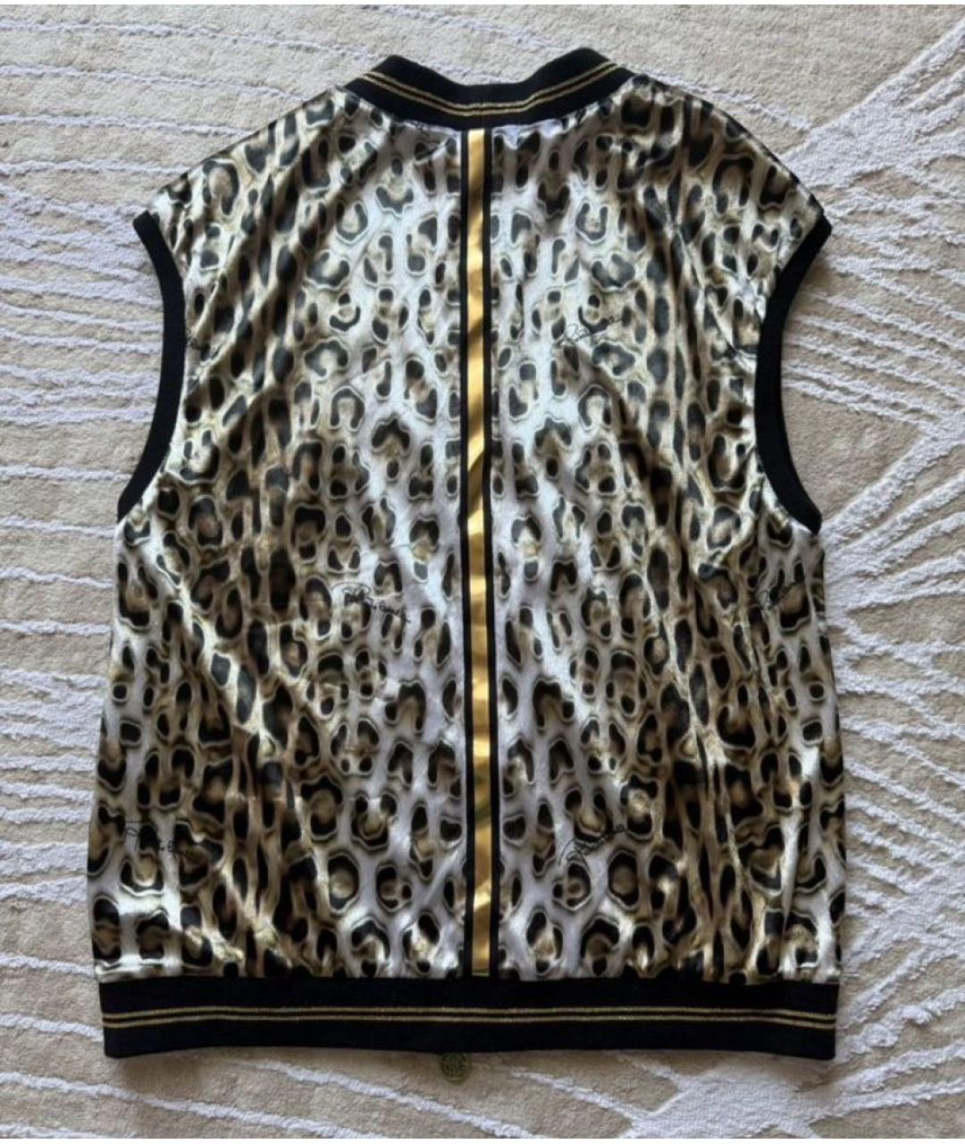 ROBERTO CAVALLI Мульти полиэстеровый жилет, фото 2