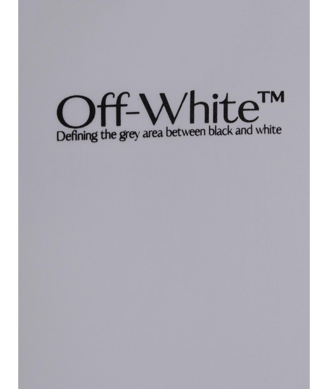 OFF-WHITE Белая кэжуал рубашка, фото 3