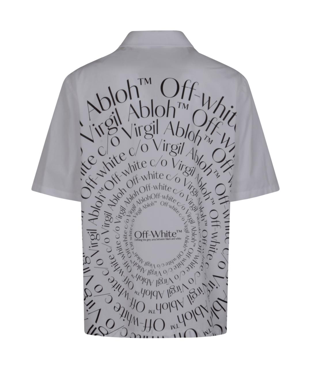 OFF-WHITE Белая кэжуал рубашка, фото 2
