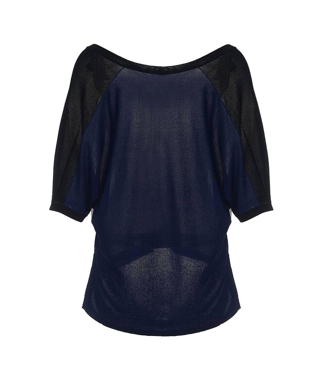 LIVIANA CONTI Белый вискозный джемпер / свитер, фото 2