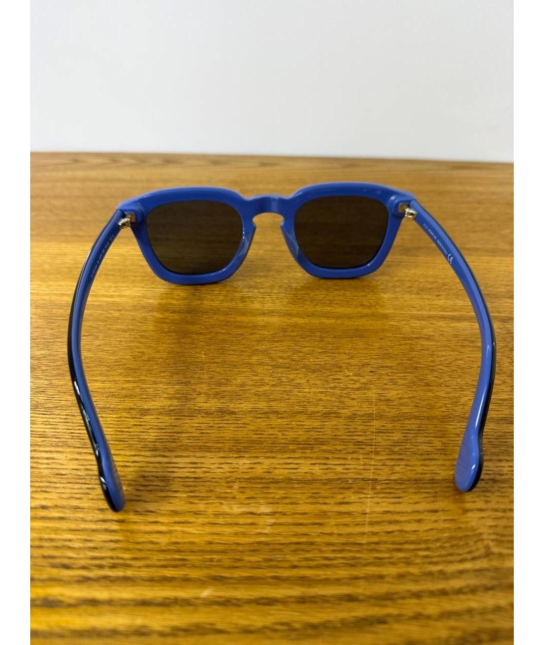 MONCLER Синие солнцезащитные очки, фото 4