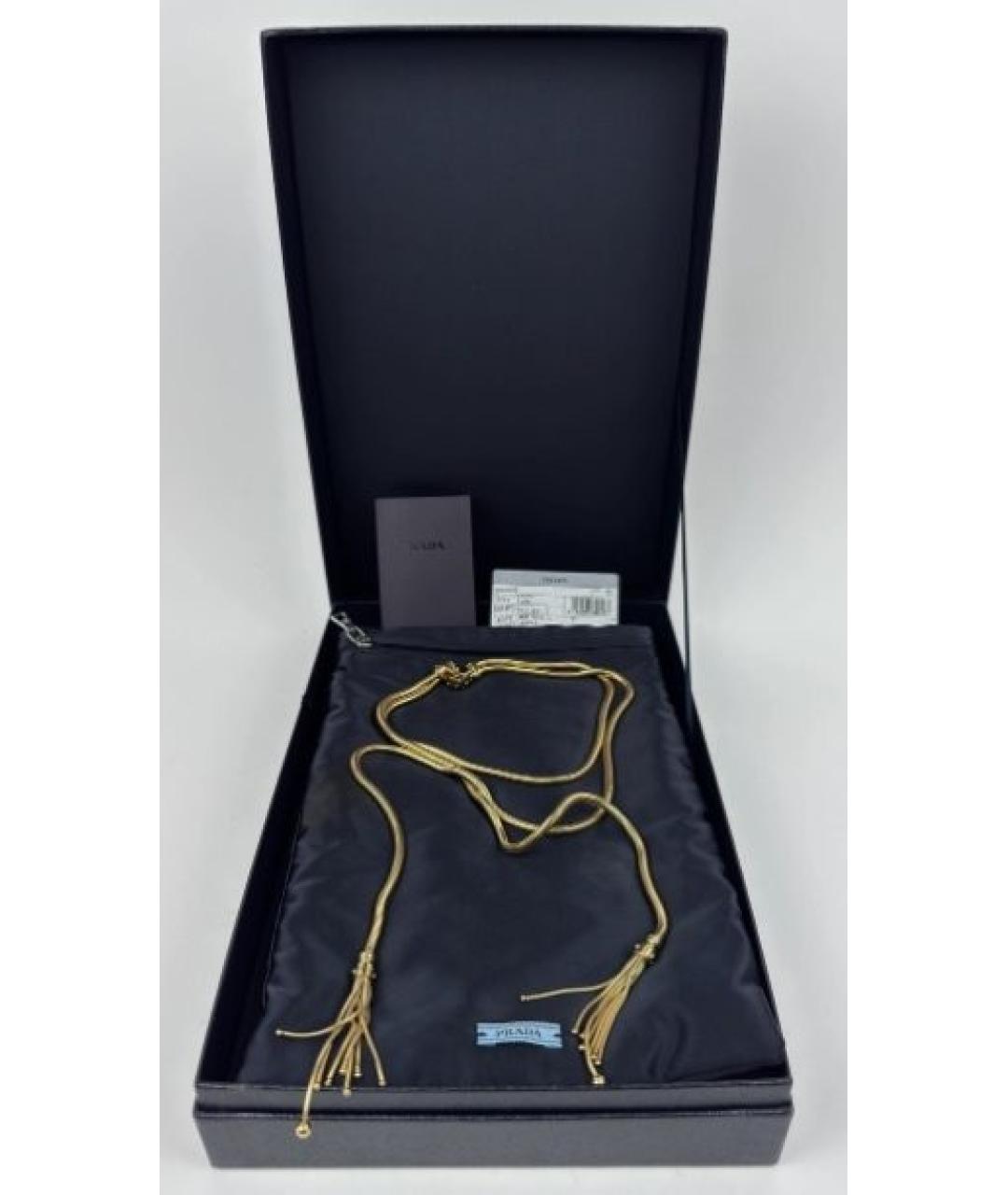 PRADA Золотое колье, фото 6