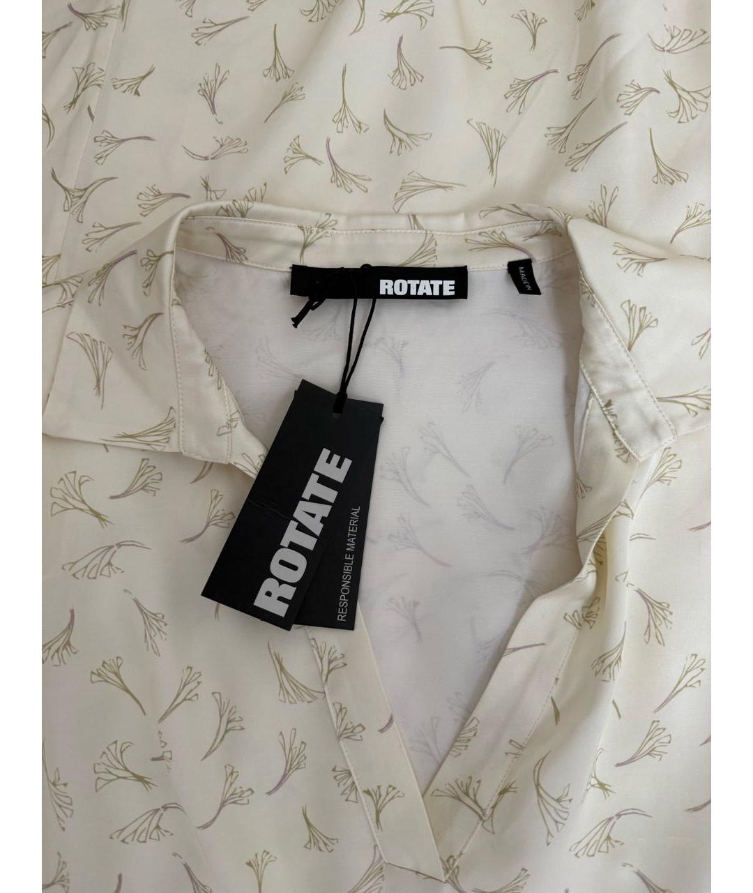 ROTATE Бежевое вечернее платье, фото 7