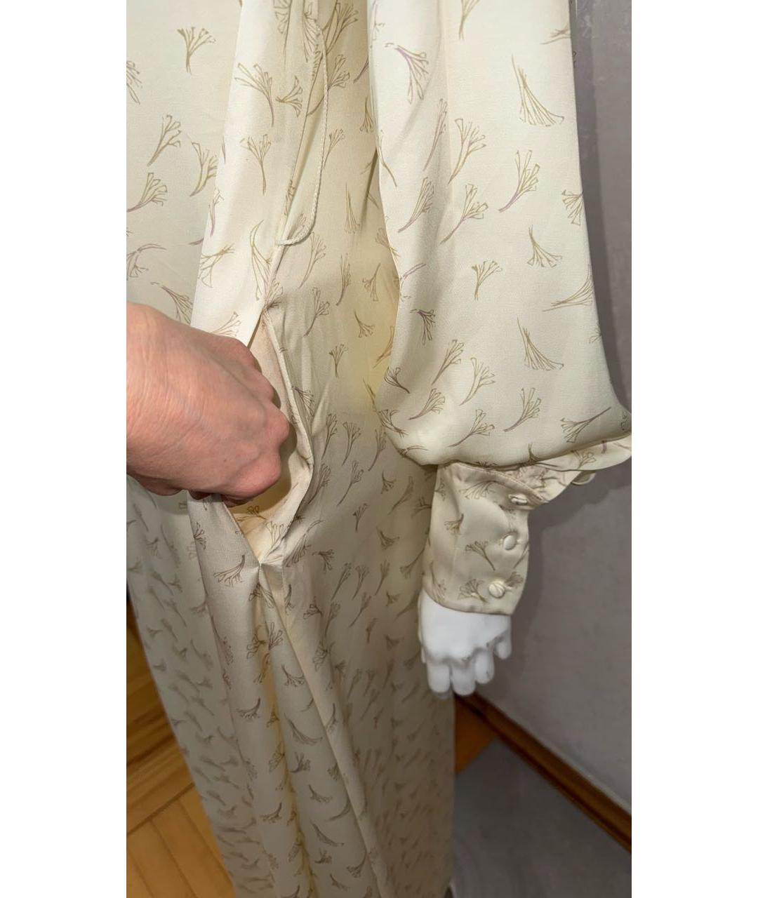 ROTATE Бежевое вечернее платье, фото 5