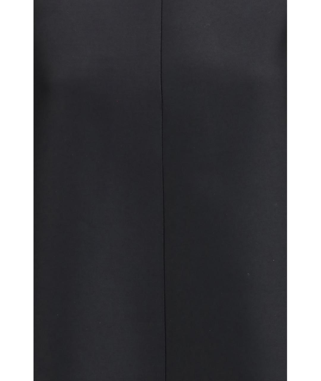 BALENCIAGA Черное шерстяное повседневное платье, фото 3