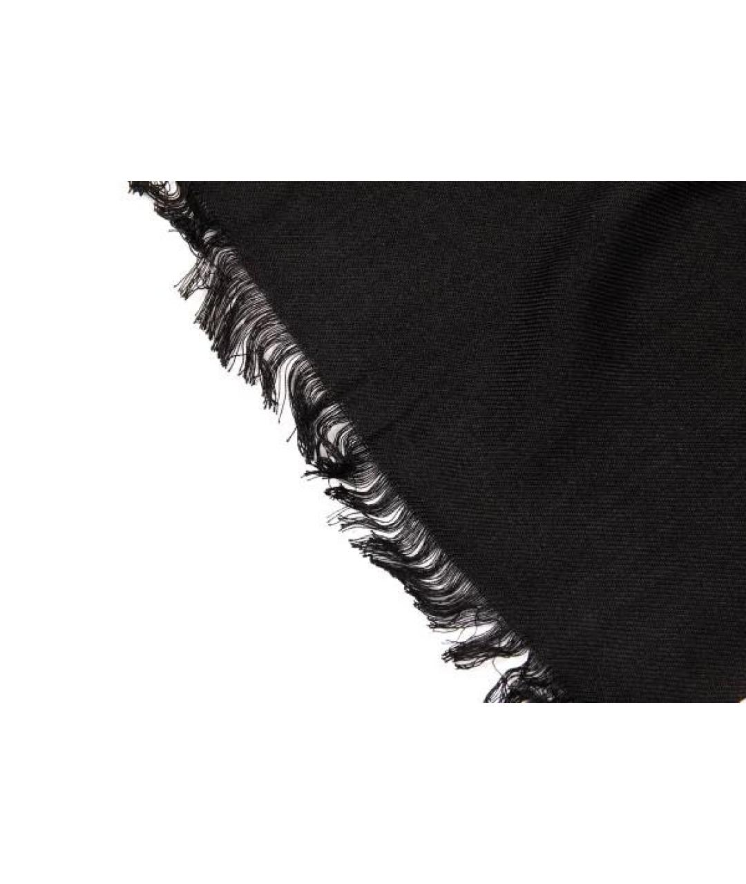 GIVENCHY Черный шарф, фото 4