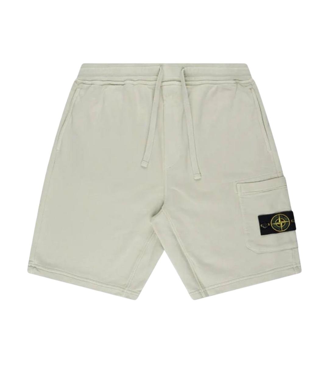 STONE ISLAND Хлопковые шорты, фото 1