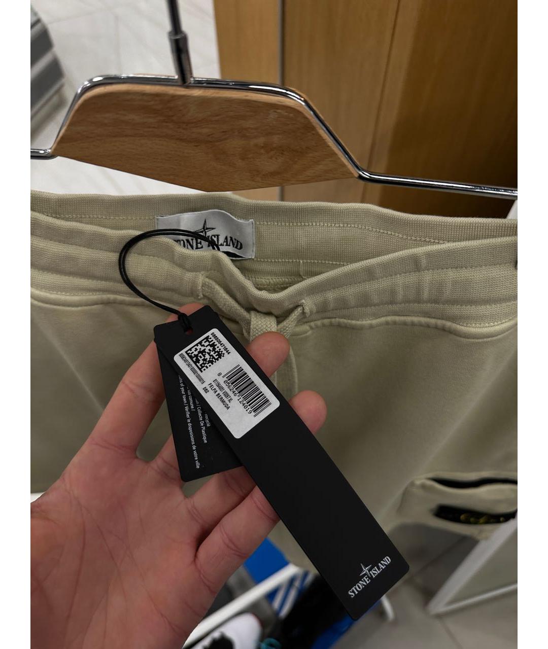 STONE ISLAND Хлопковые шорты, фото 4