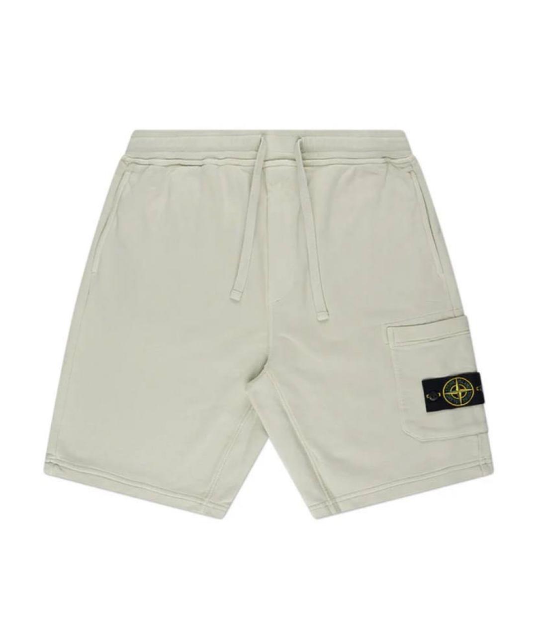 STONE ISLAND Хлопковые шорты, фото 6