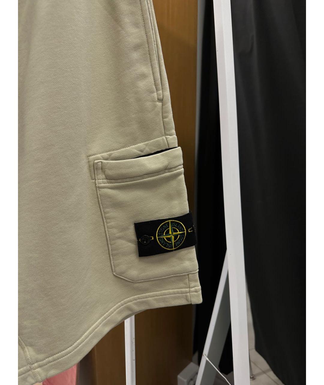 STONE ISLAND Хлопковые шорты, фото 5