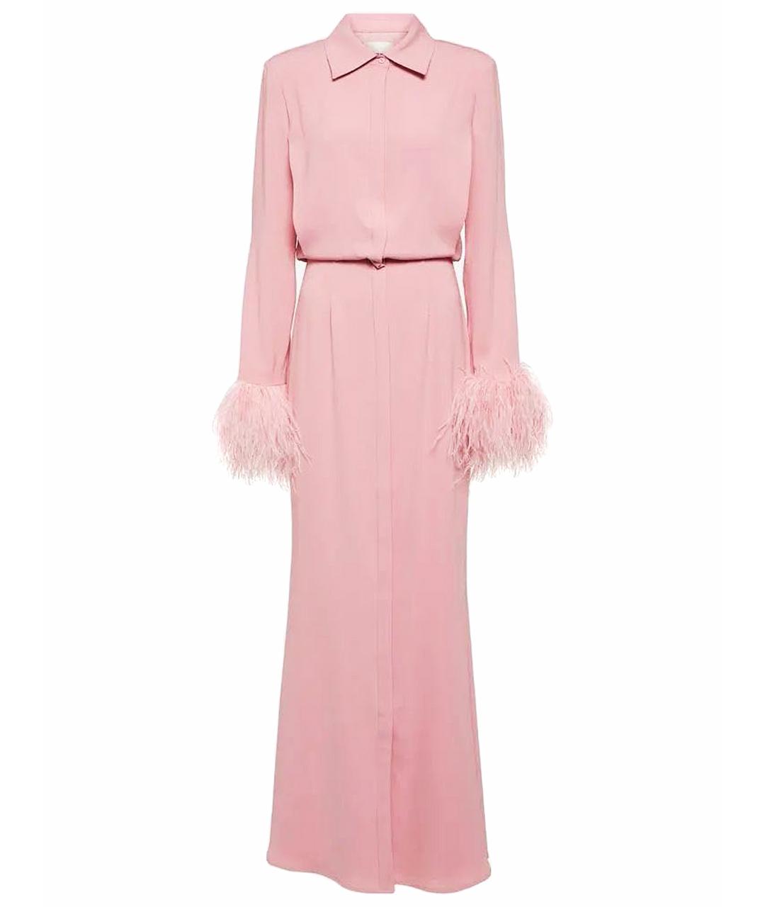 ROLAND MOURET Розовое коктейльное платье, фото 1