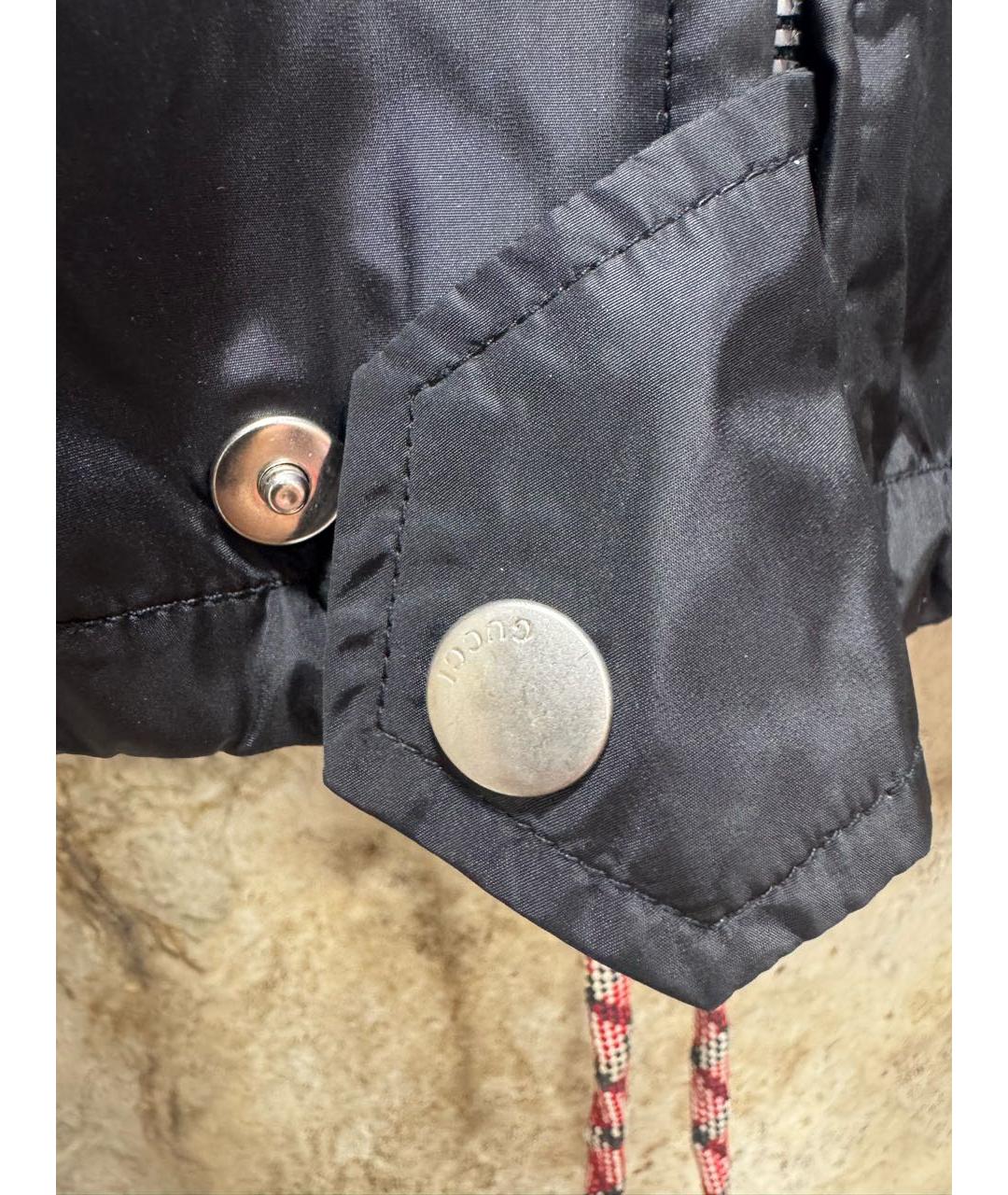 GUCCI Черная куртка, фото 4
