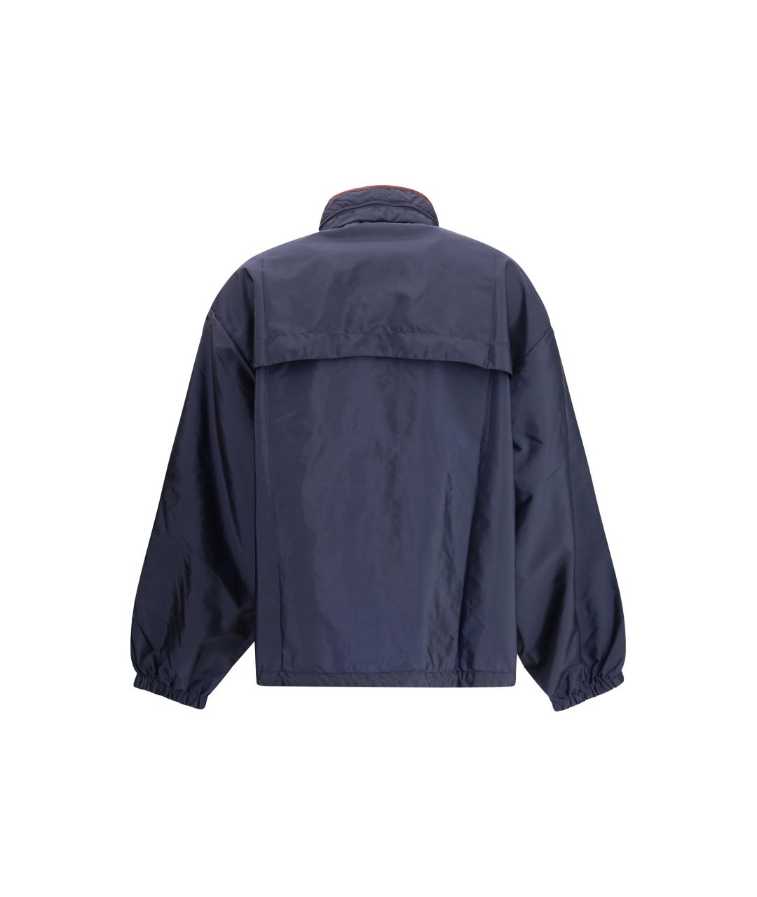 PRADA Синяя полиамидовая куртка, фото 2