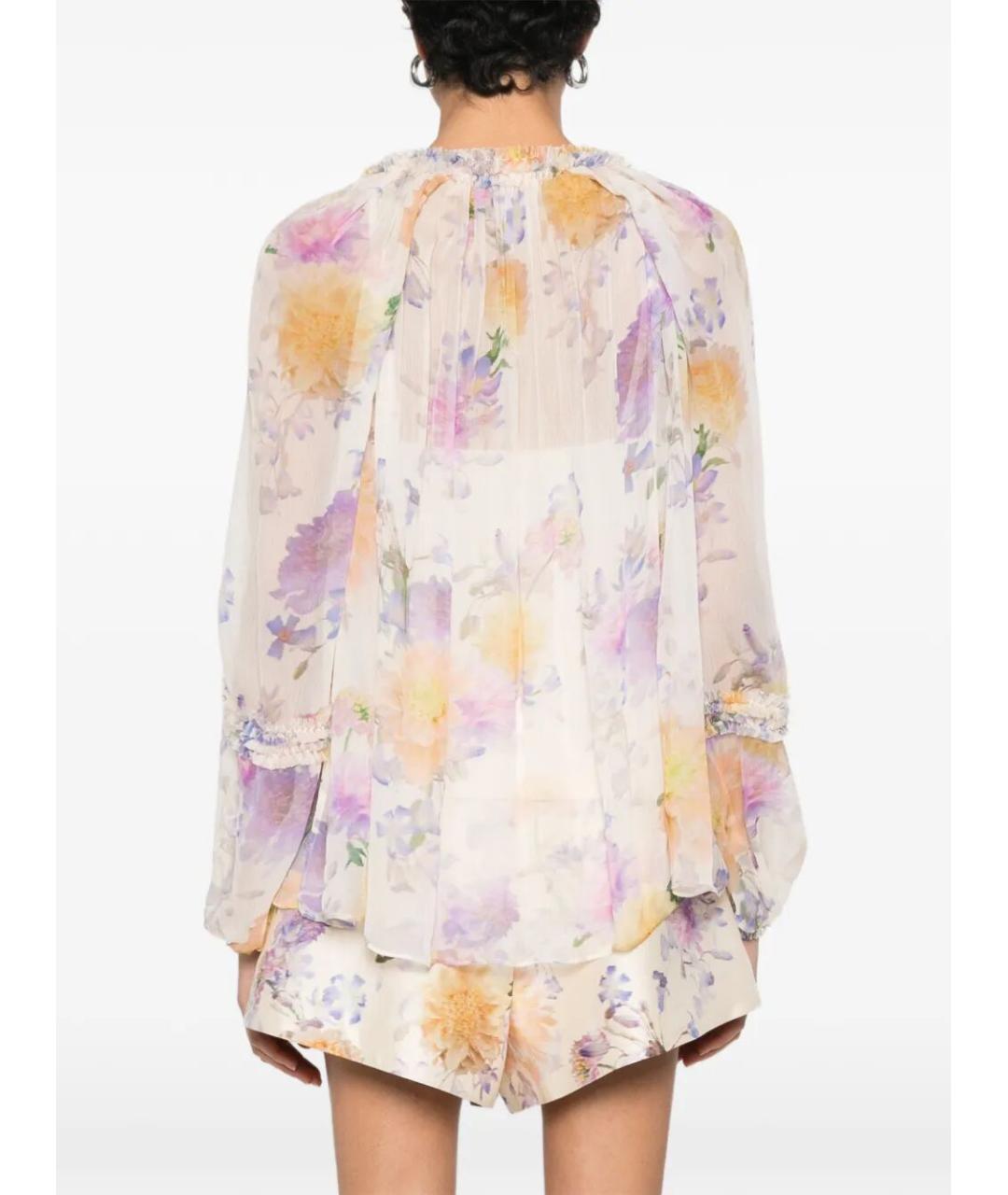 ZIMMERMANN Мульти вискозная блузы, фото 5
