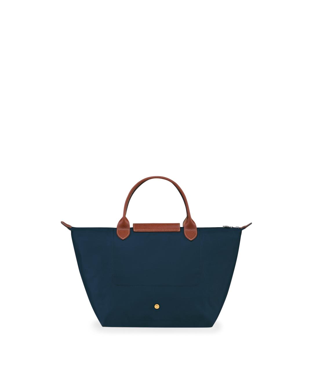 LONGCHAMP Синяя синтетическая сумка тоут, фото 3