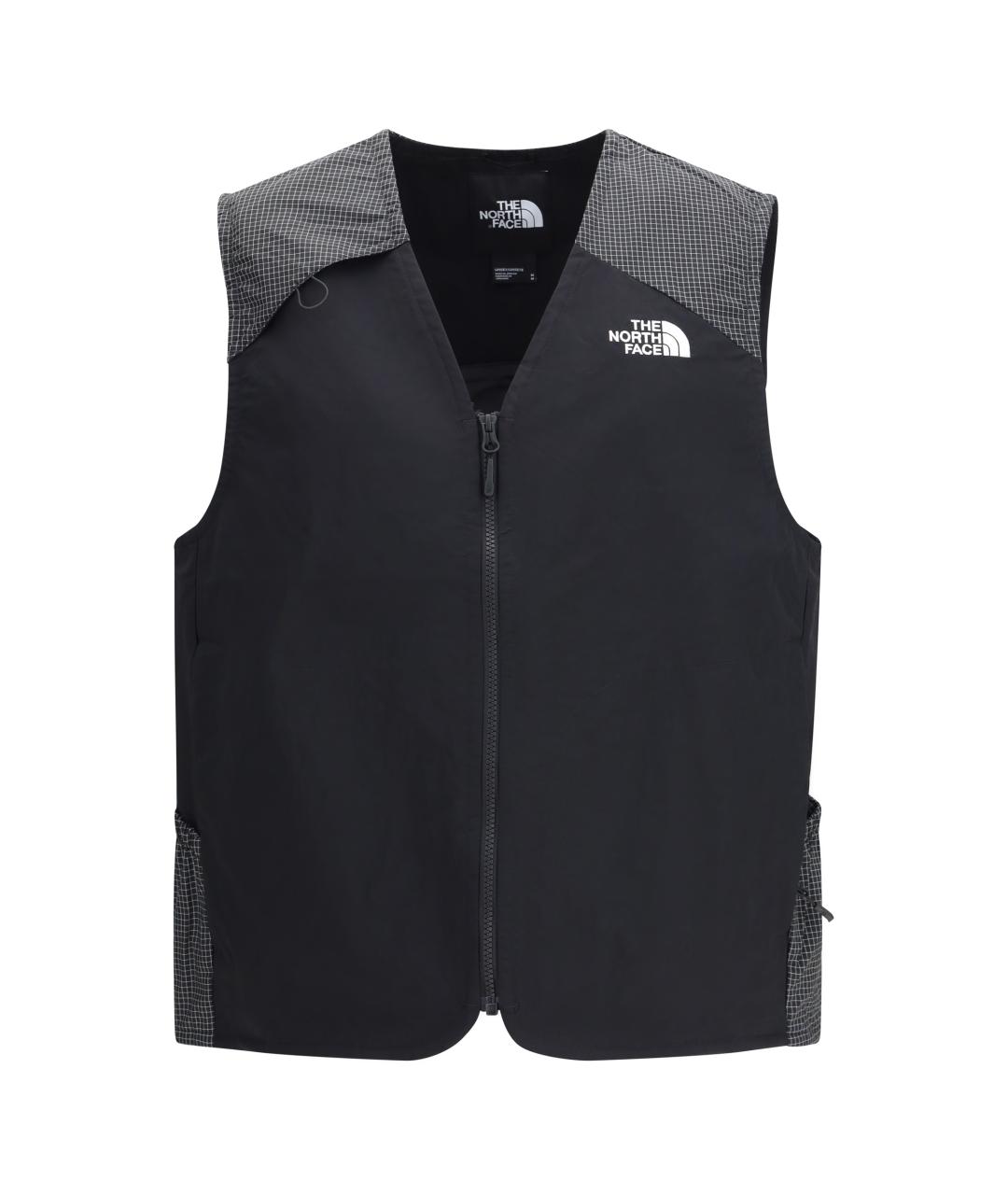 THE NORTH FACE Черный полиамидовый жилет, фото 1