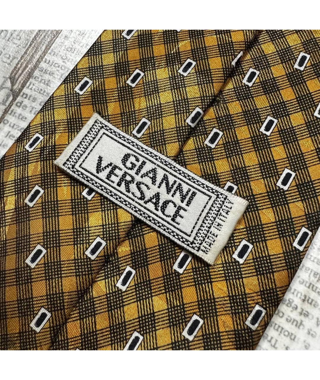 VERSACE Мульти шелковый галстук, фото 4