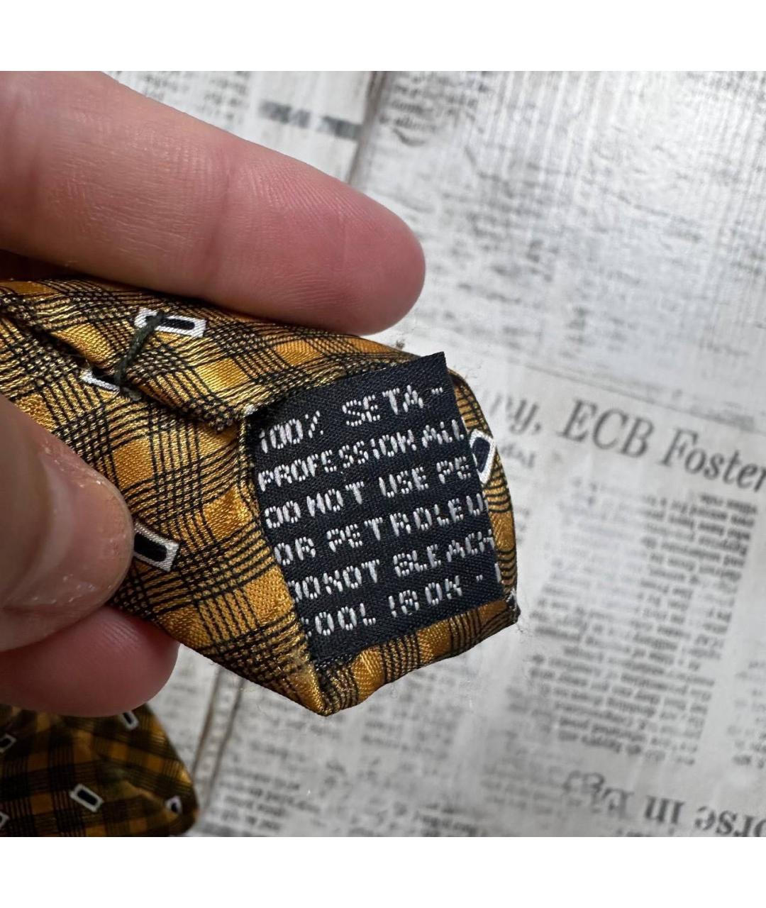 VERSACE Мульти шелковый галстук, фото 5