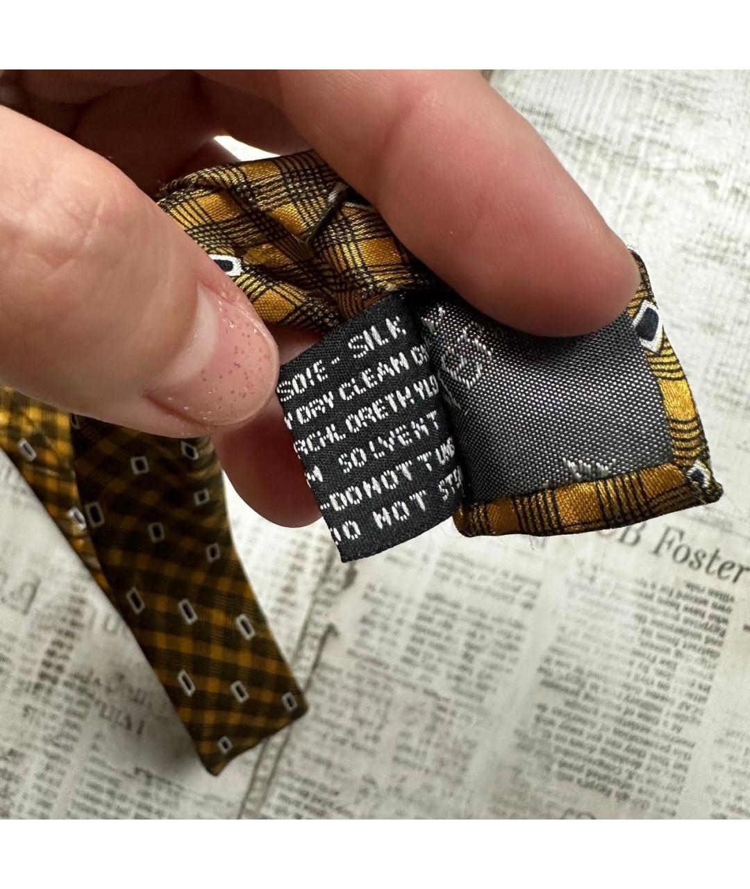 VERSACE Мульти шелковый галстук, фото 6