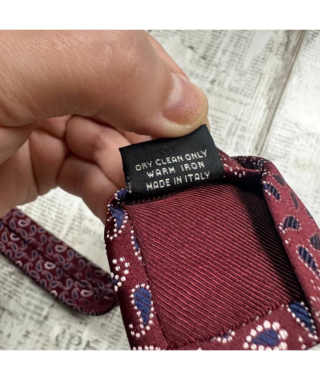 ERMENEGILDO ZEGNA XXX Мульти шелковый галстук, фото 5