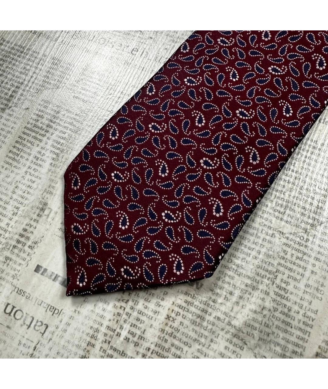 ERMENEGILDO ZEGNA XXX Мульти шелковый галстук, фото 3