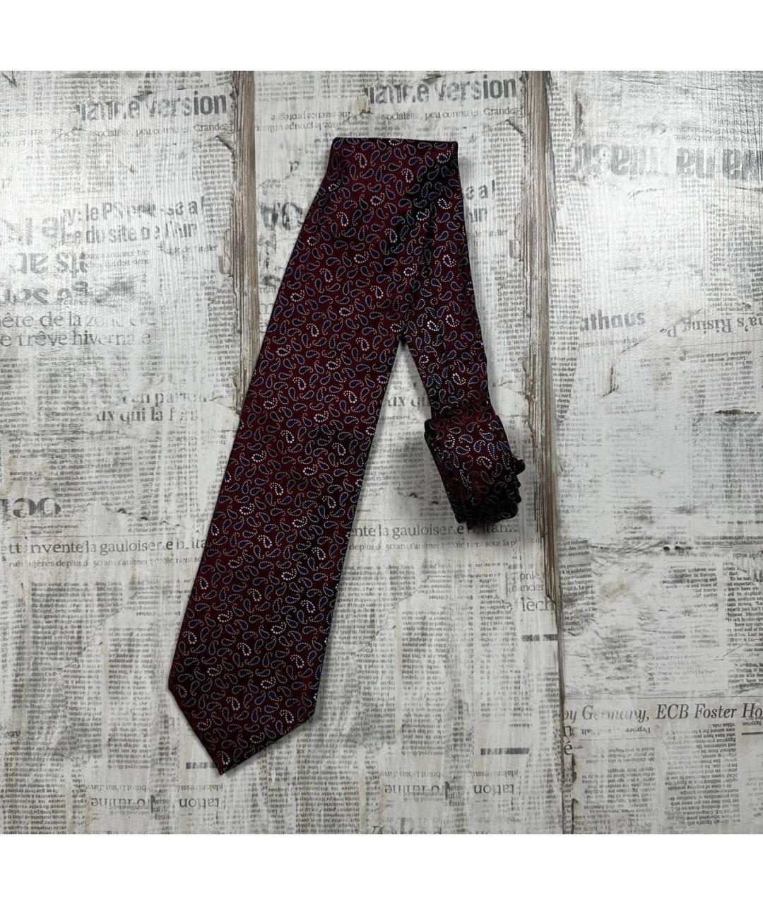 ERMENEGILDO ZEGNA XXX Мульти шелковый галстук, фото 2