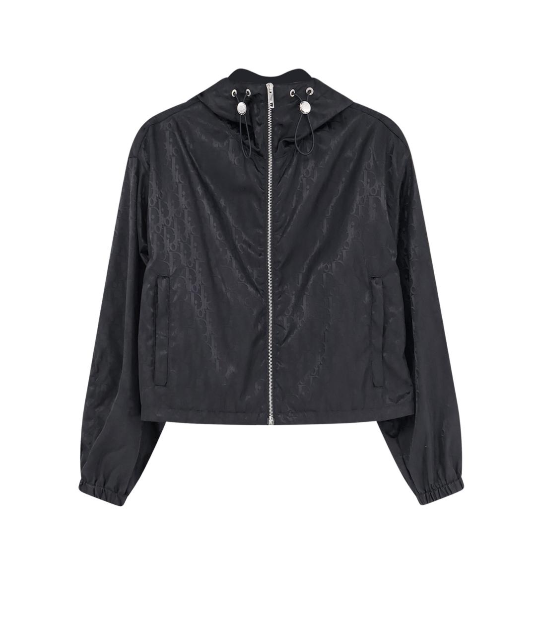 CHRISTIAN DIOR Черная полиамидовая куртка, фото 1