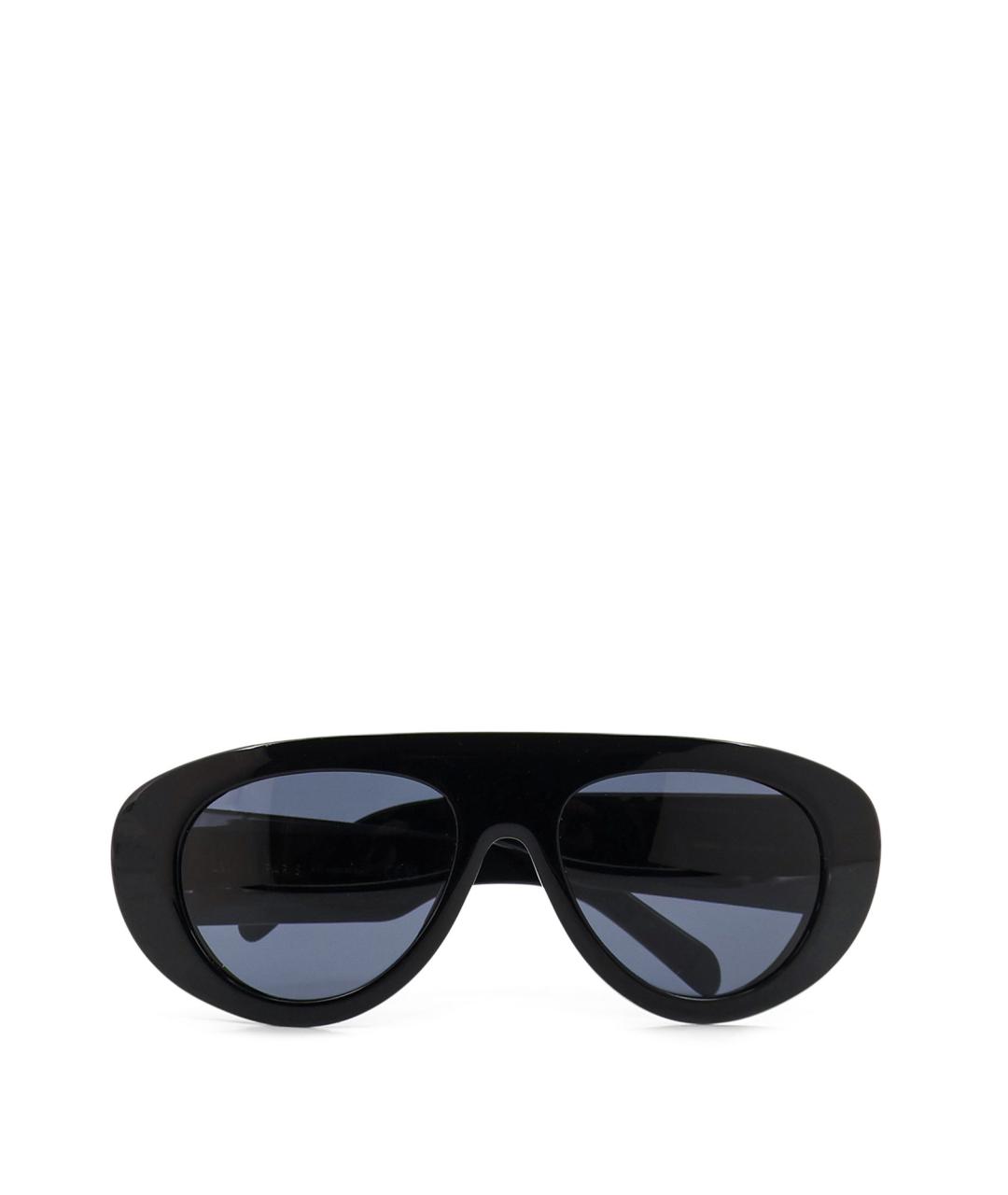 CELINE Черные пластиковые солнцезащитные очки, фото 2