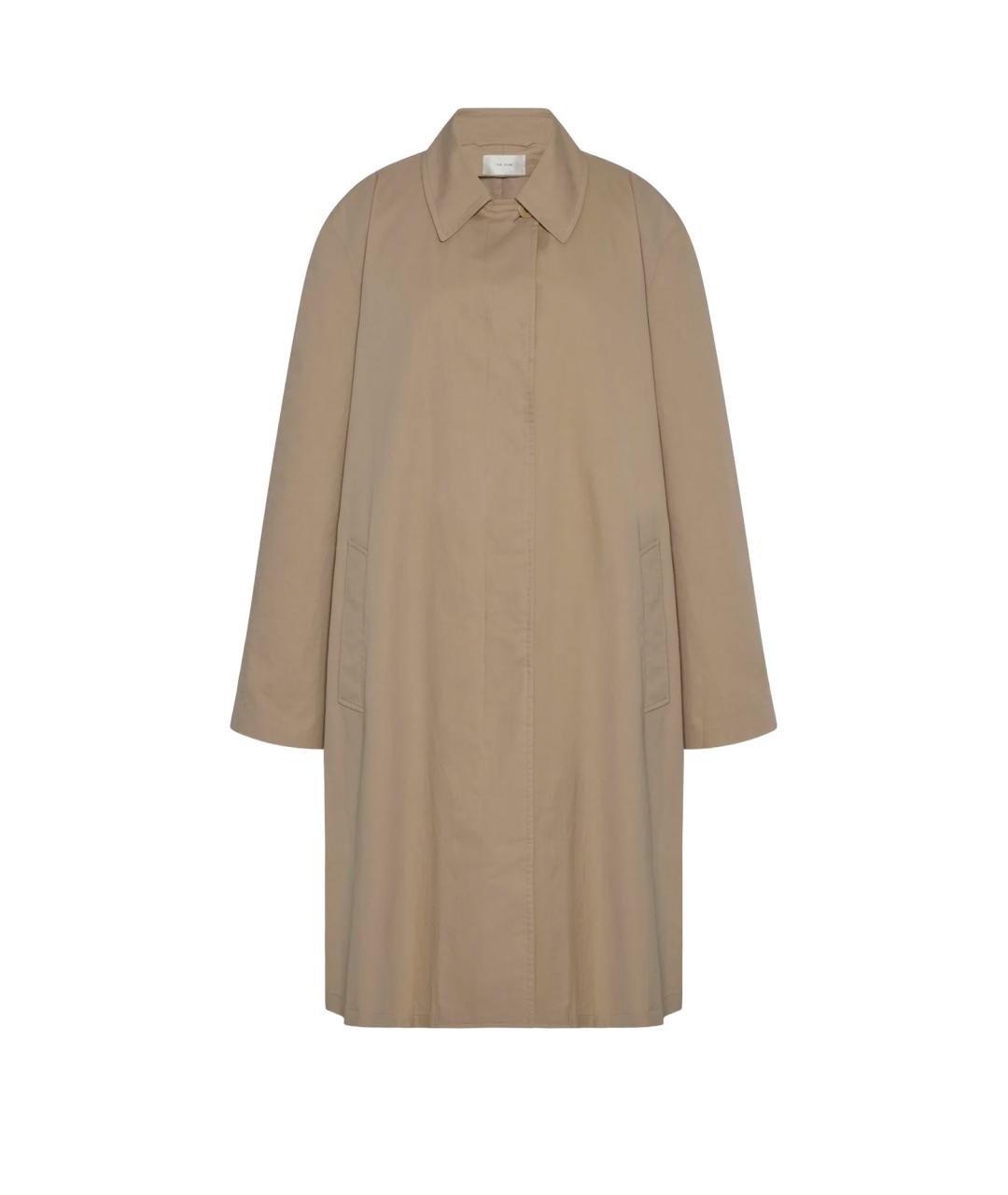 THE ROW Бежевый хлопковый тренч/плащ, фото 1