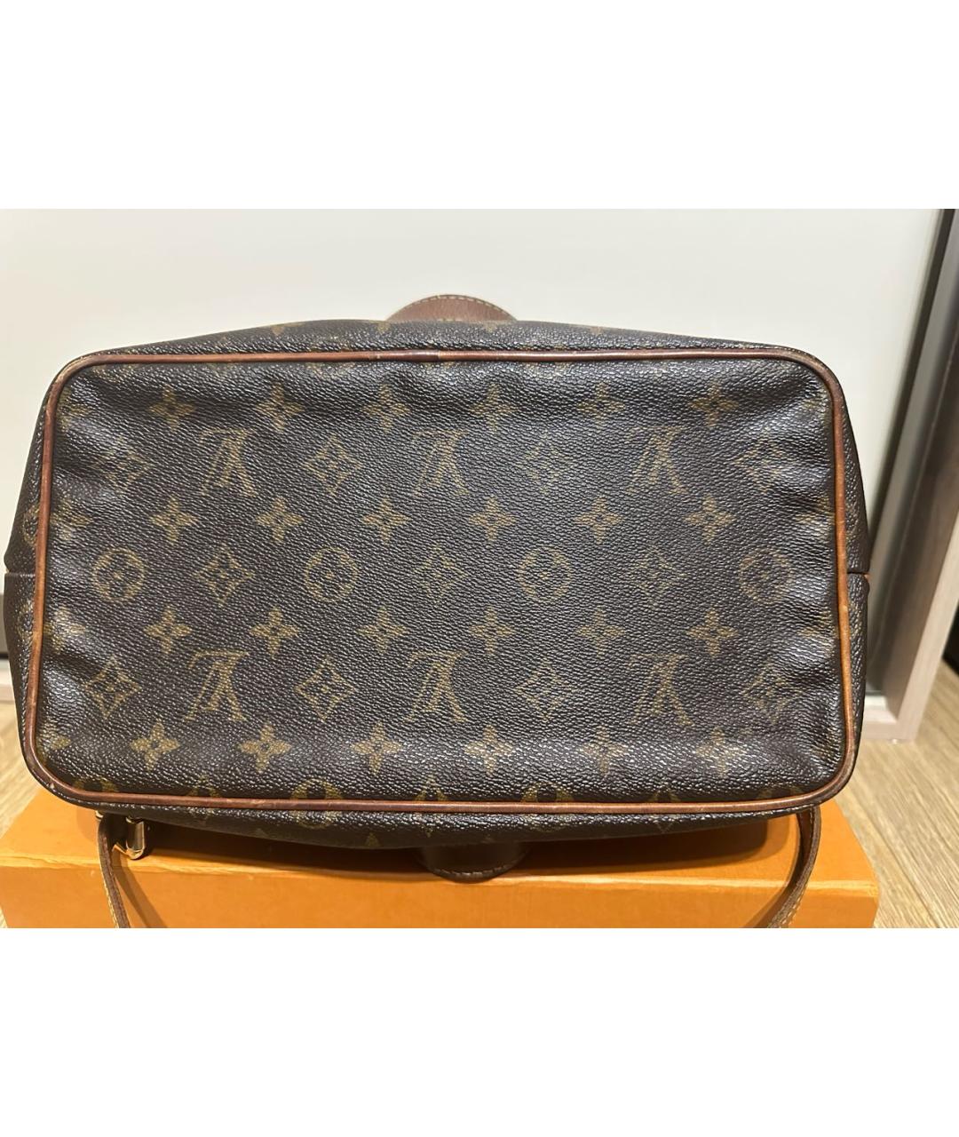 LOUIS VUITTON Коричневая сумка тоут, фото 3