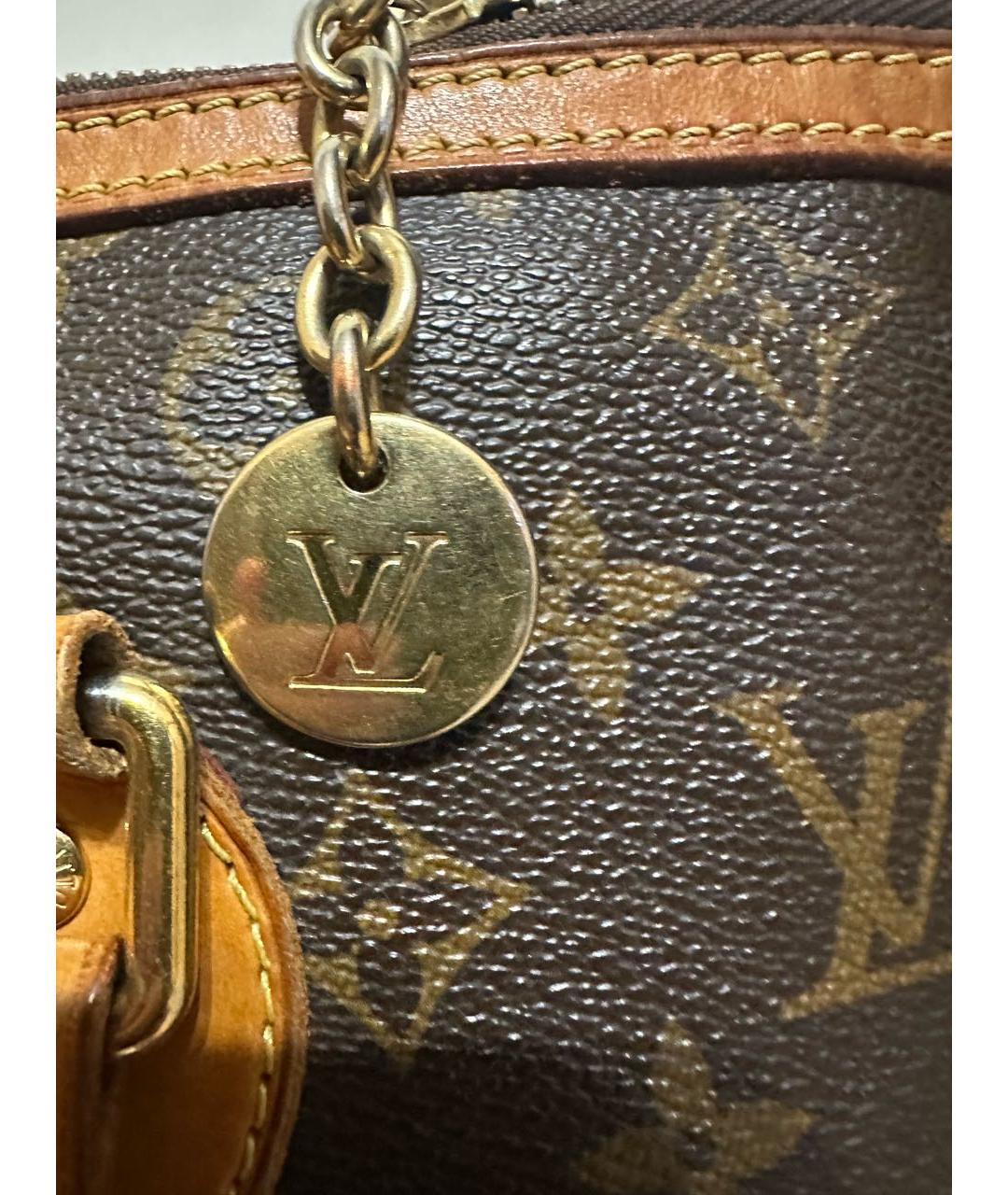 LOUIS VUITTON Коричневая сумка тоут, фото 4