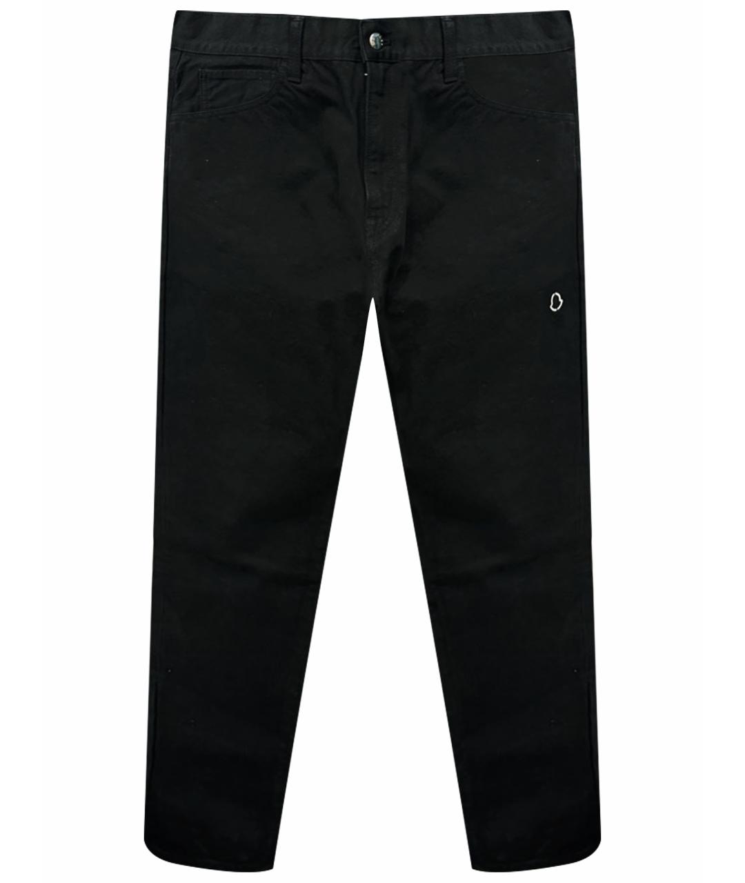 MONCLER Черные прямые джинсы, фото 1