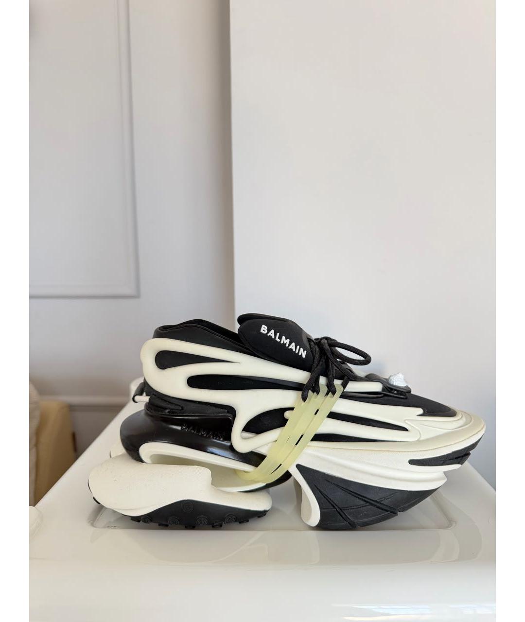 BALMAIN Черные кроссовки, фото 6