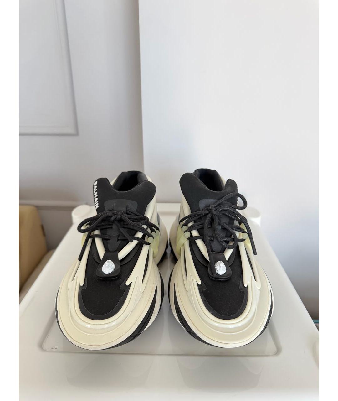 BALMAIN Черные кроссовки, фото 2