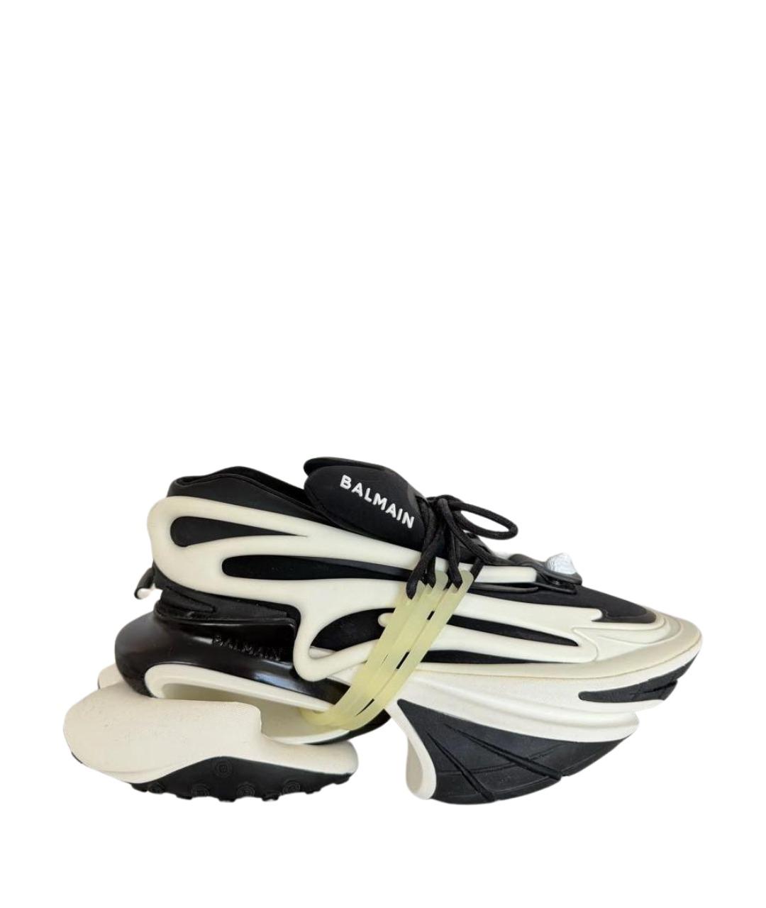 BALMAIN Черные кроссовки, фото 1