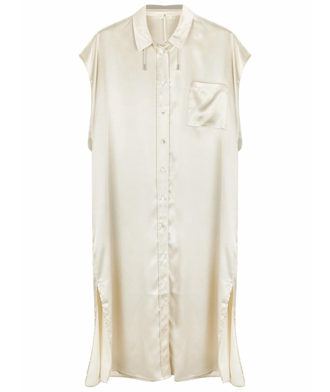 PANICALE Бежевое полиэстеровое вечернее платье, фото 1