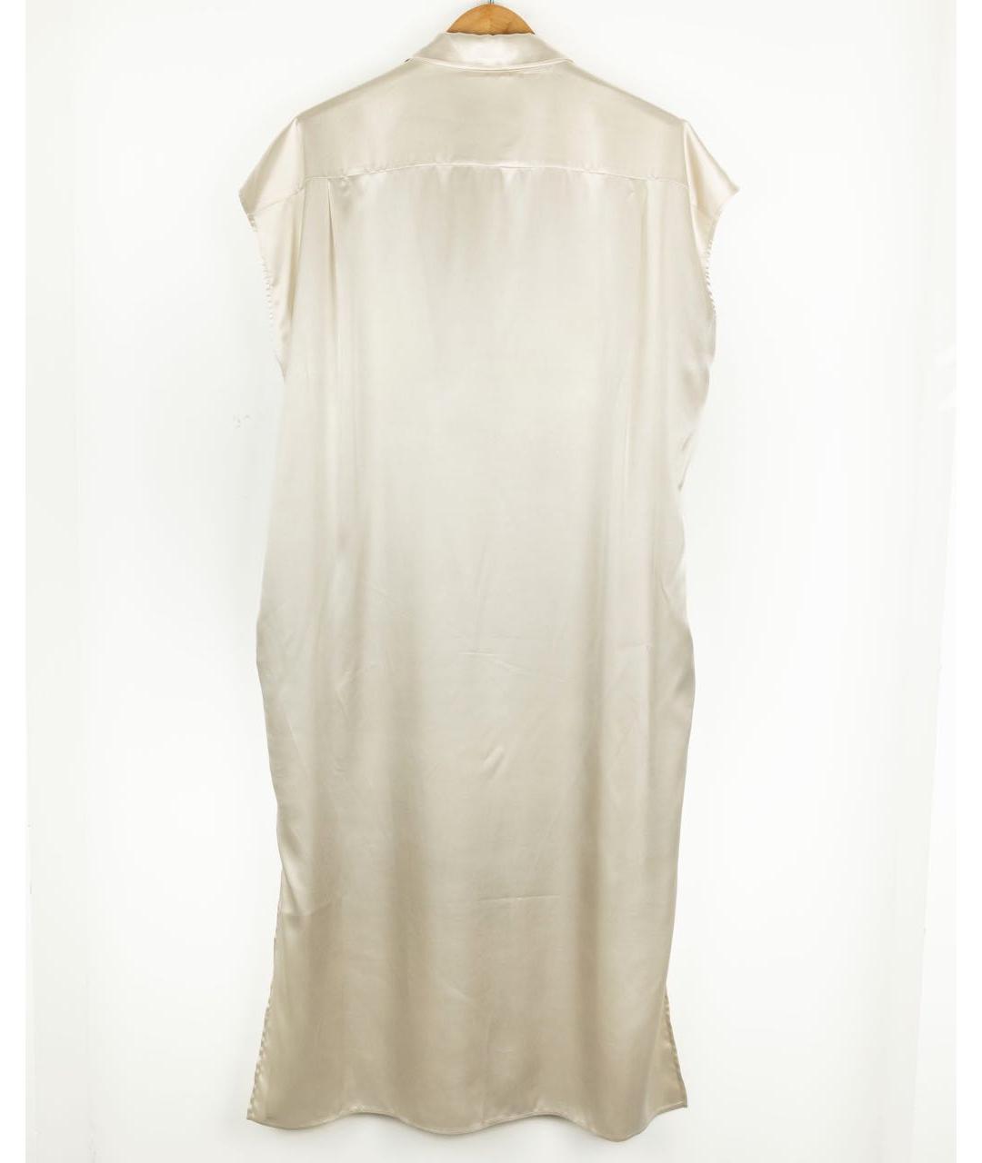 PANICALE Бежевое полиэстеровое вечернее платье, фото 2